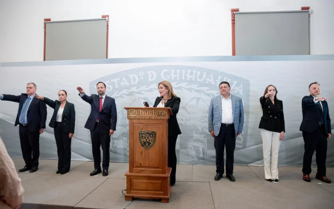 Gobernadora de Chihuahua realiza cambios en su Gabinete
