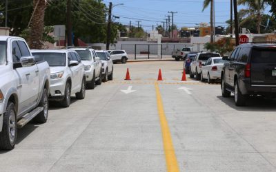 Cabo San Lucas avanza en la pavimentación de calles