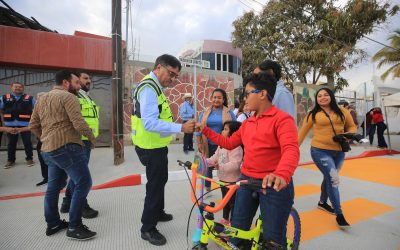 “La pavimentación es una muestra del trabajo en conjunto para aprovechar los impuestos que paga la población”: Oscar Leggs Castro