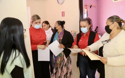 Flora Aguilar de Leggs, Presidenta Honoraria del DIF Los Cabos encabeza recorrido por los CAI en CSL