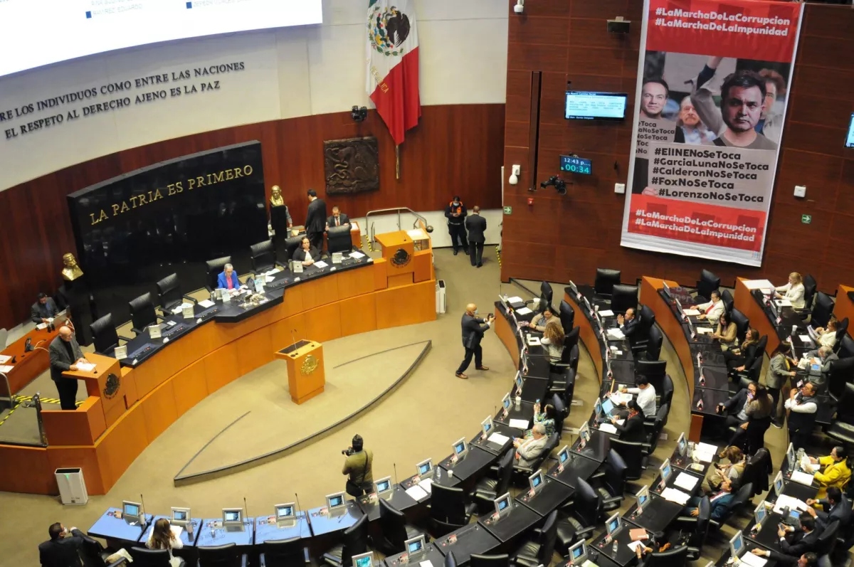 Senado avala el "Plan B" de reforma electoral