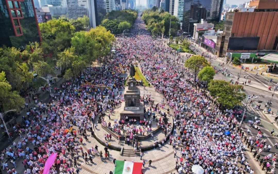 Este fin de semana segunda marcha por el INE