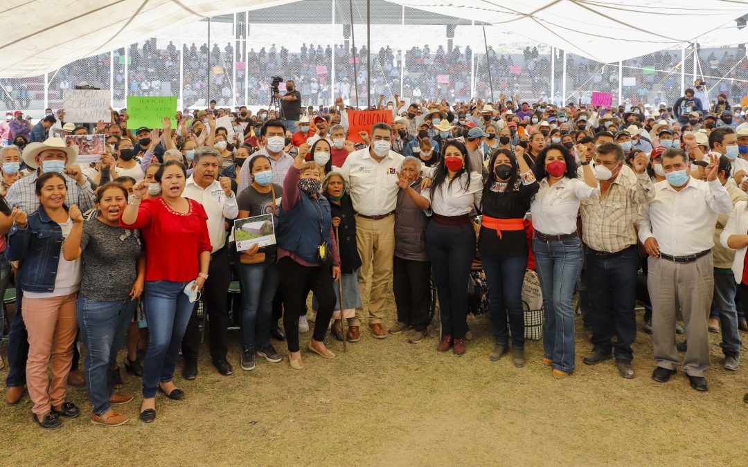 Gobernador de Puebla impulsa acciones en coordinación con municipios