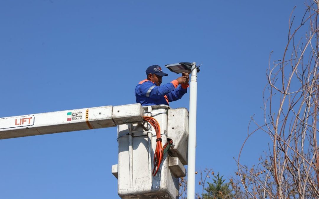 Municipio de Querétaro procura el correcto funcionamiento del alumbrado público