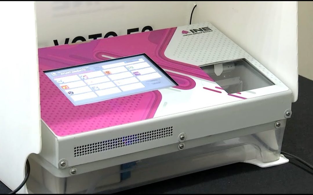 INE prepara urnas electrónicas para elecciones 2023