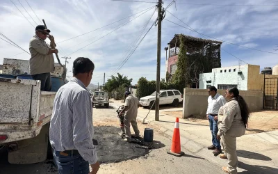 En Los Cabos continúa la 4ta etapa del programa “Bacheo Tras Fuga”