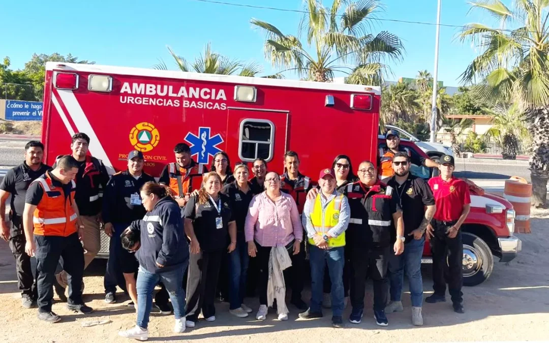 Autoridades de Los Cabos se preparan para reforzar la seguridad en carreteras, centros recreativos y playas con motivo de temporada de Spring Break 2023