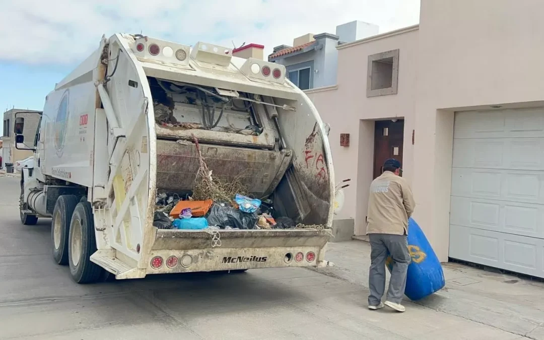 En Los Cabos, Servicios Públicos trabaja con 74 rutas de recolección de basura