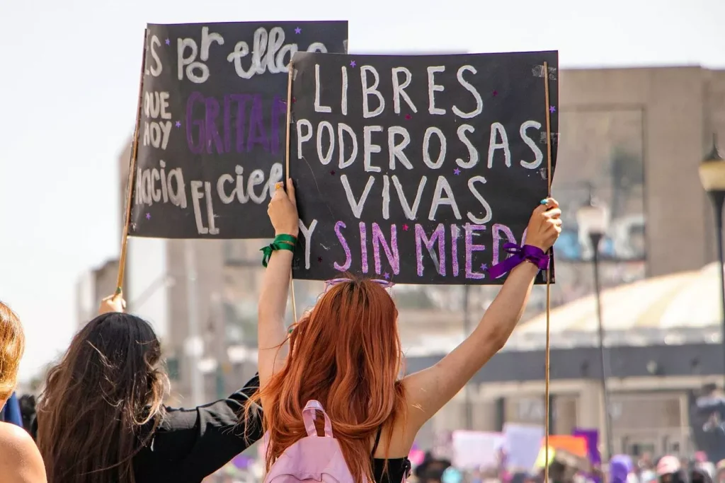 Así se vivió la marcha por el Día Internacional de la Mujer