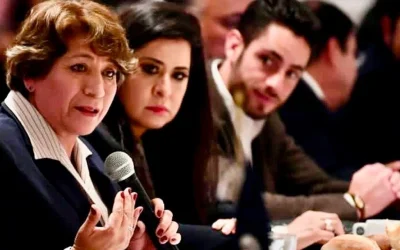 Delfina Gómez se reúne con líderes empresariales y sindicales del Edomex