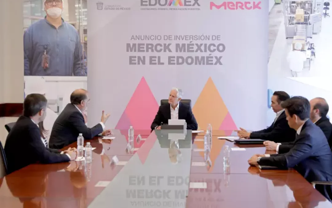 Merck anuncia inversión en ampliación de su planta en Naucalpan