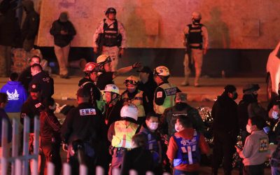 Responsables de incendio en INM de Ciudad Juárez fueron presentados ante FGR