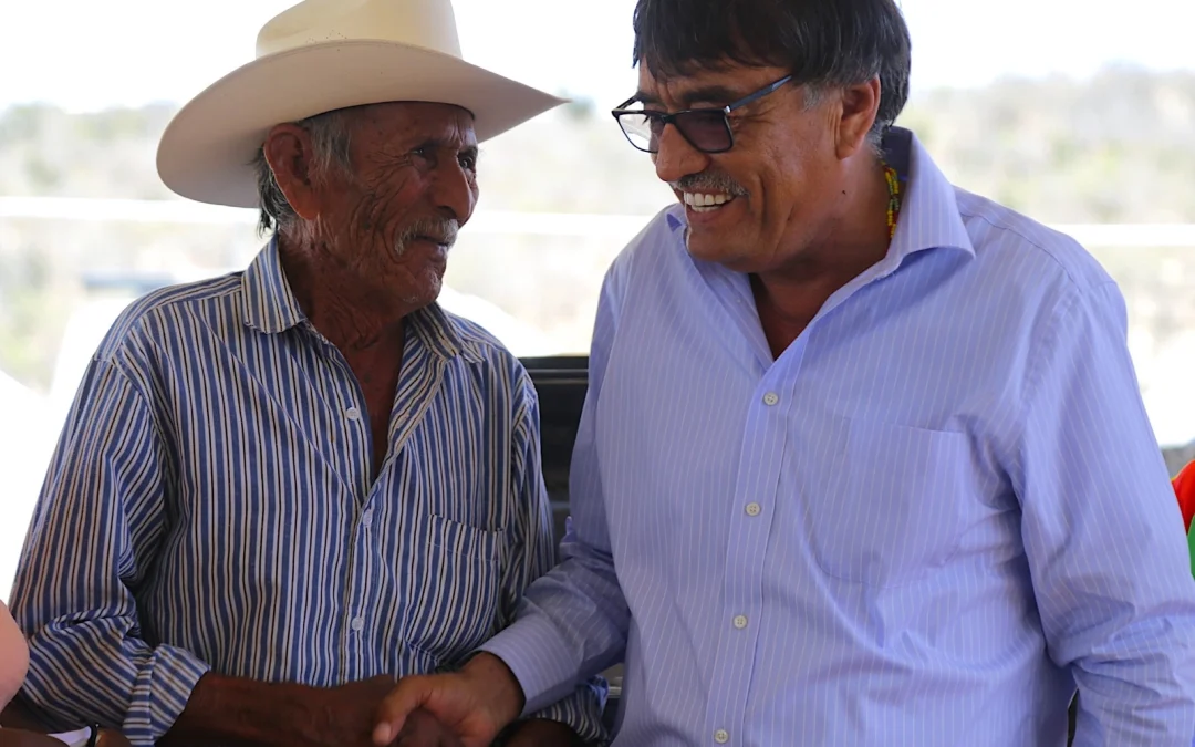 Brindar especial atención a las necesidades de familias de la zona rural y rancherías es prioridad del alcalde Oscar Leggs Castro