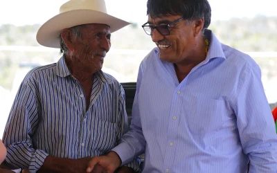 Brindar especial atención a las necesidades de familias de la zona rural y rancherías es prioridad del alcalde Oscar Leggs Castro
