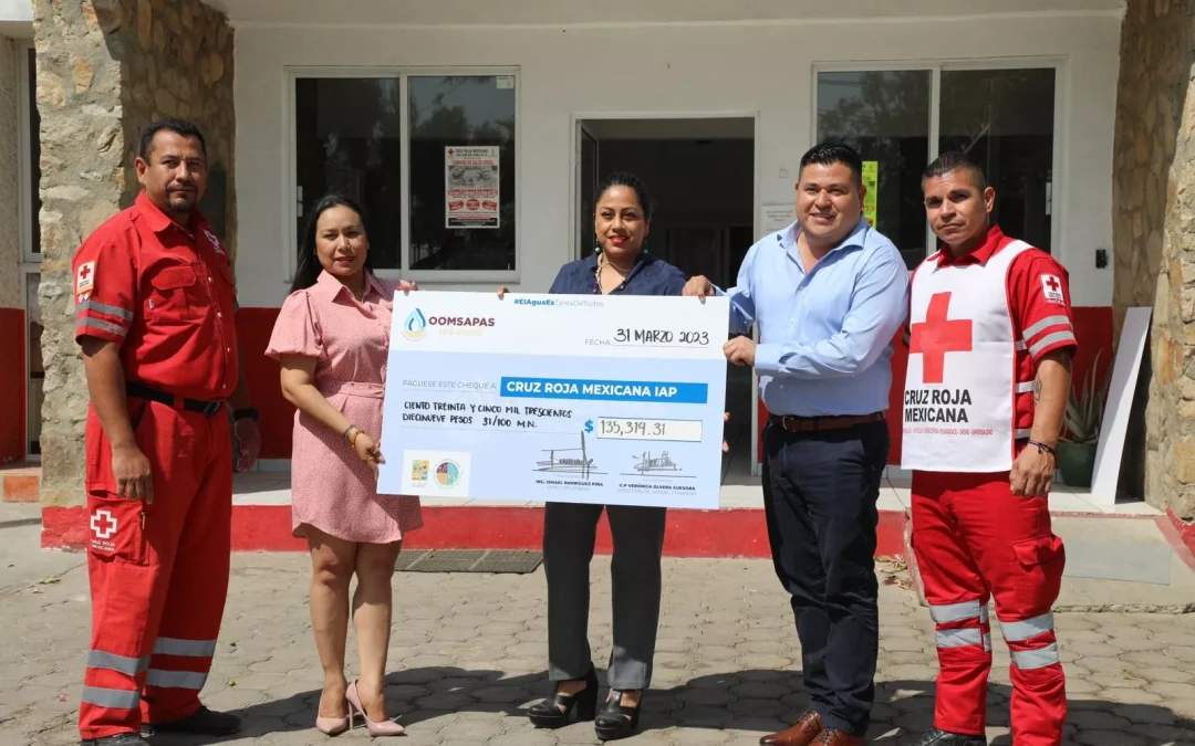 Puntualidad al pago de agua potable en Los Cabos, permite entrega del recursos a bomberos y Cruz Roja