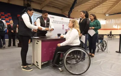 INE garantiza accesibilidad en casillas para personas con discapacidad