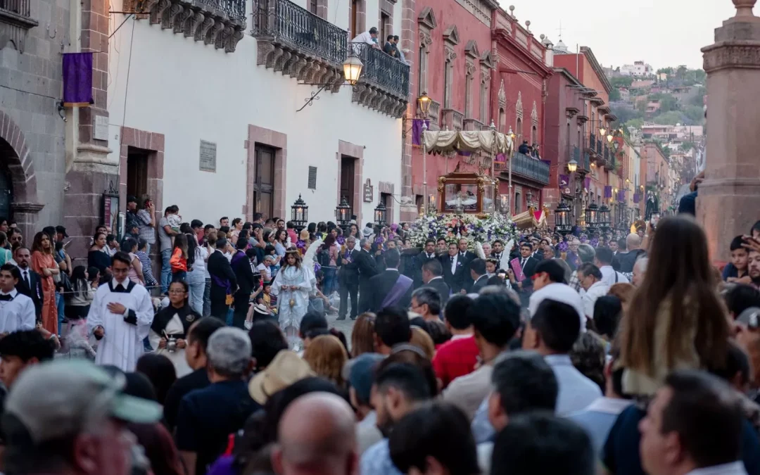 Semana Santa 2023, todo un éxito en San Miguel de Allende