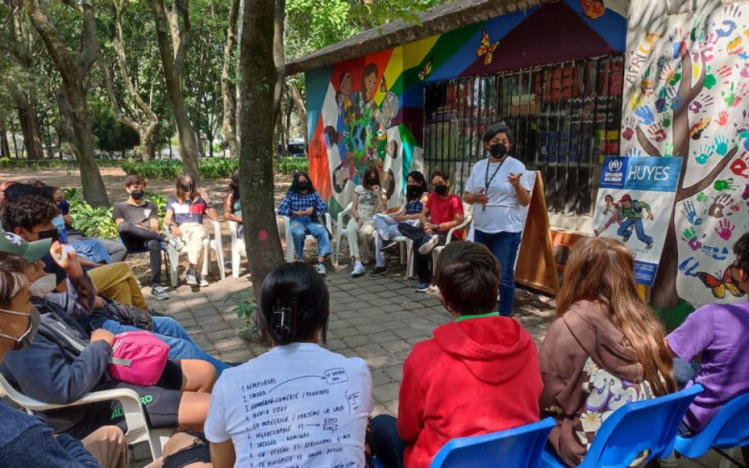 Apoyo social y educativo a refugiados en México