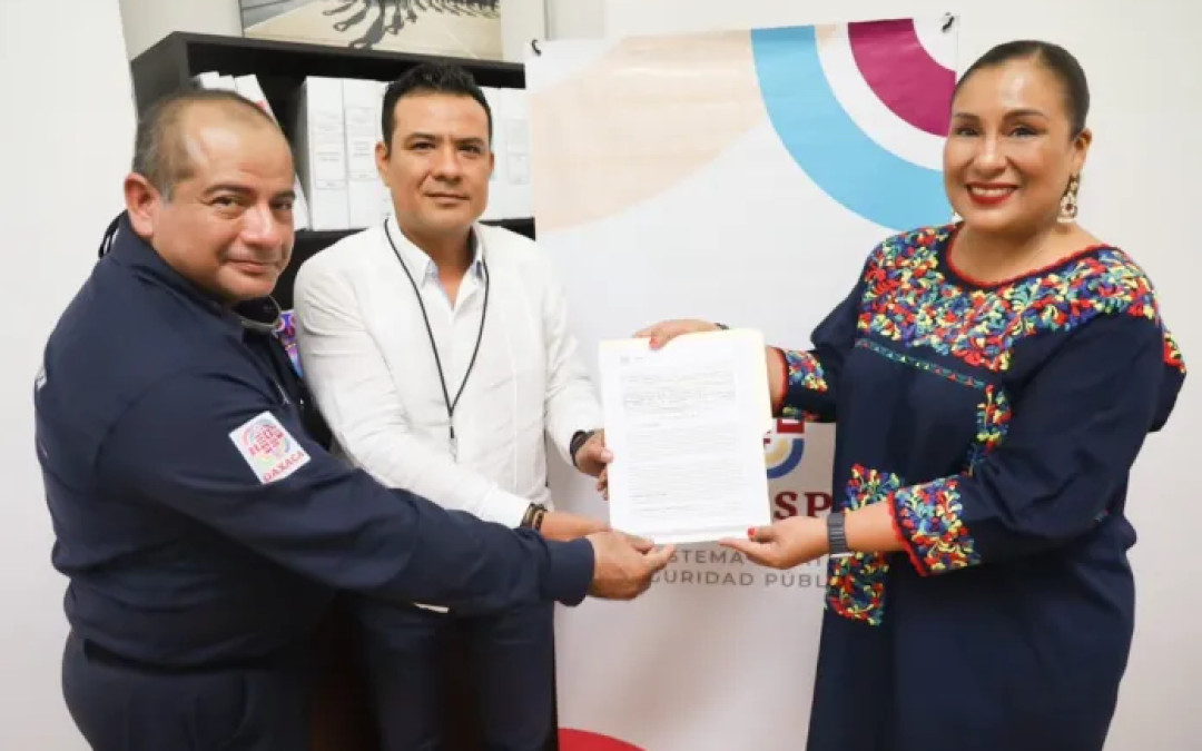86 municipios de Oaxaca firman convenio con SESESP para certificación policial