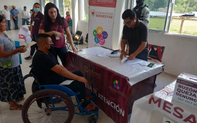 Secretaría de Bienestar y Oaxaca firman convenio para la Pensión para el Bienestar de las Personas con Discapacidad