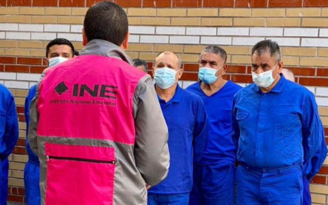 En prisiones de Edomex se preparan para que internos ejerzan su voto
