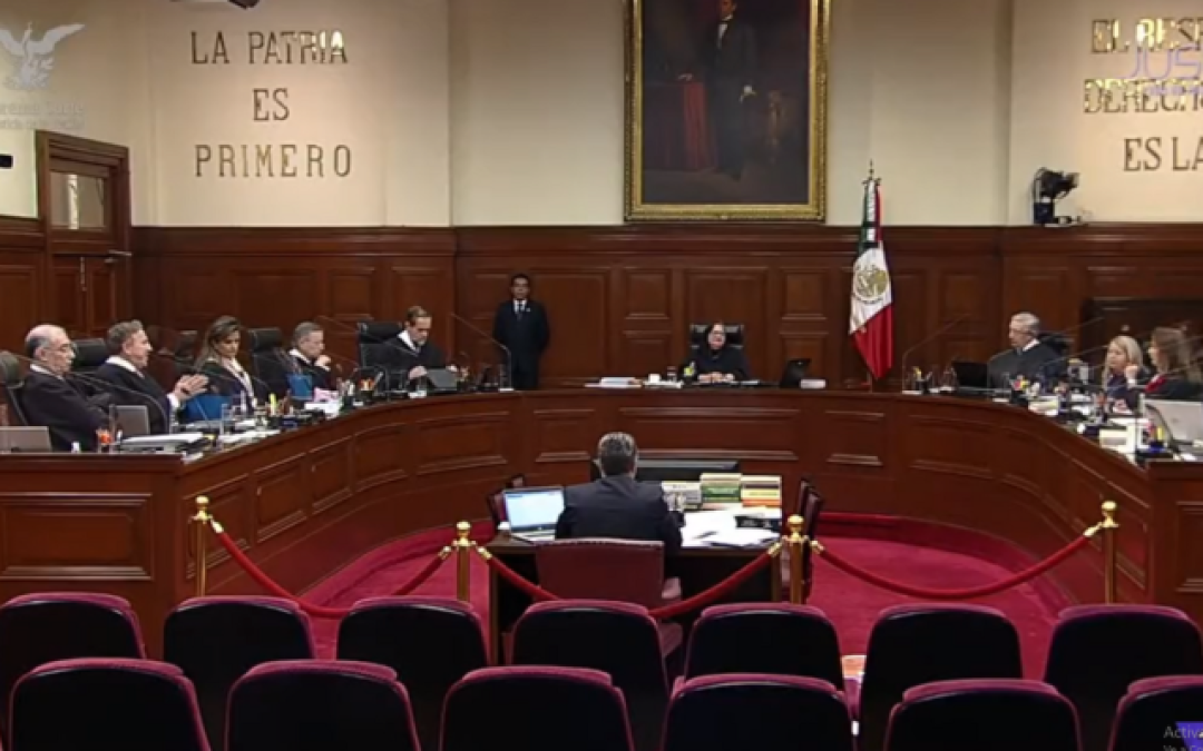 La SCJN y los acuerdos del Ejecutivo Federal sobre proyectos y obras