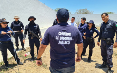 Policías de Puerto Vallarta se capacitan en la búsqueda de personas desaparecidas