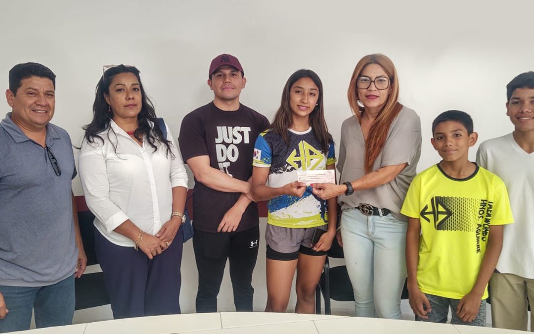 Otorga Gobierno de Los Cabos apoyo a destacados taekwondoínes para asistir al campamento mundial en Corea