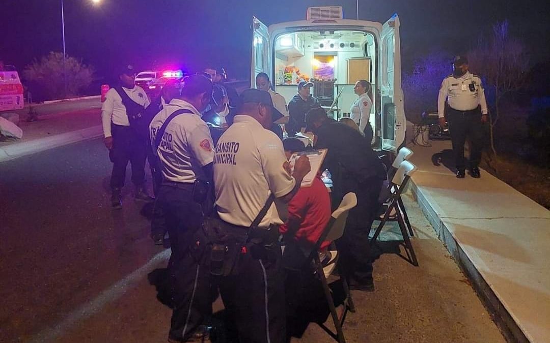 Continúa el Operativo Interinstitucional de Alcoholimetría en Los Cabos