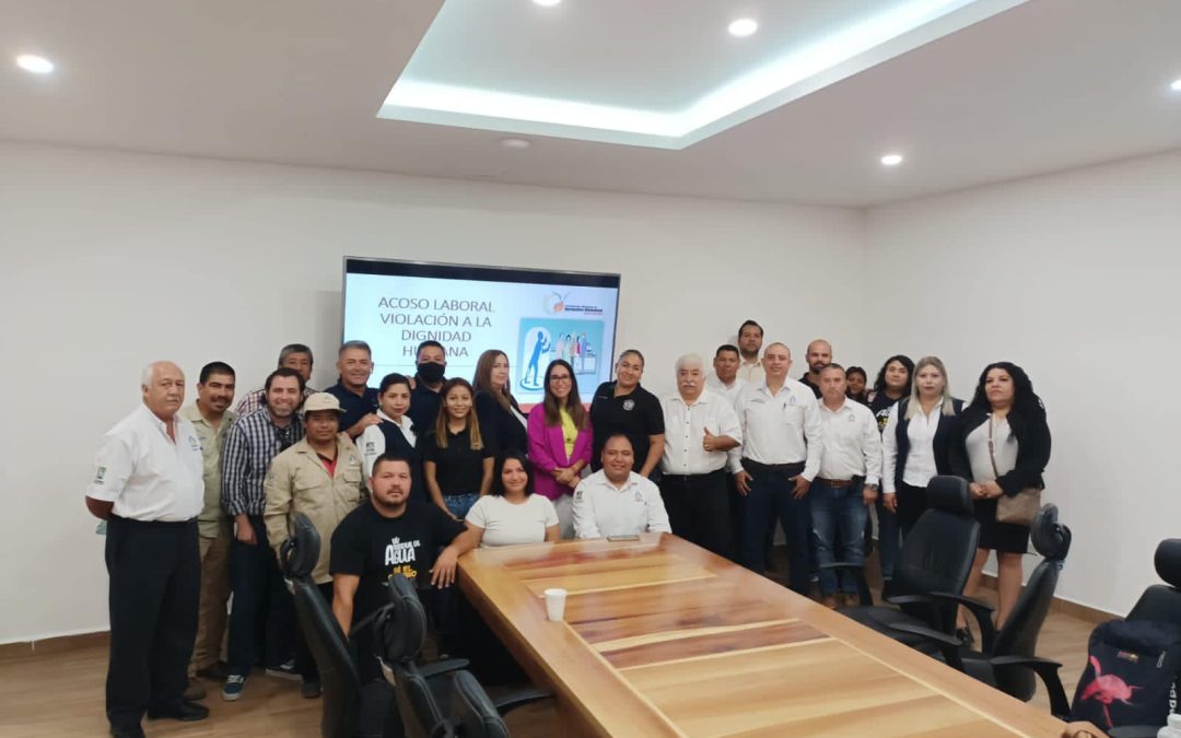 Con el tema: “Acoso laboral, una violación a la dignidad humana”, la Coordinación de Derechos Humanos capacita a la población en Los Cabos