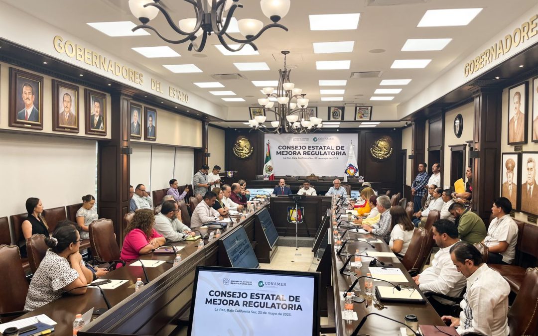 Los Cabos presente durante la instalación del Consejo Estatal de Mejora Regulatoria 2023