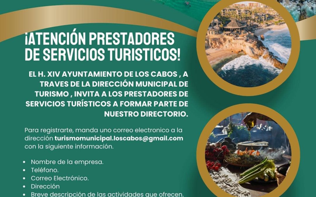 Gobierno de Los Cabos desarrolla un Directorio Digital de Servicios Turísticos