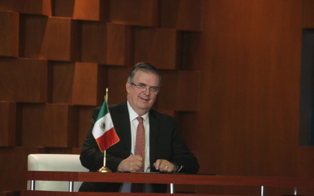 Marcelo Ebrard renuncia a su cargo en la SRE