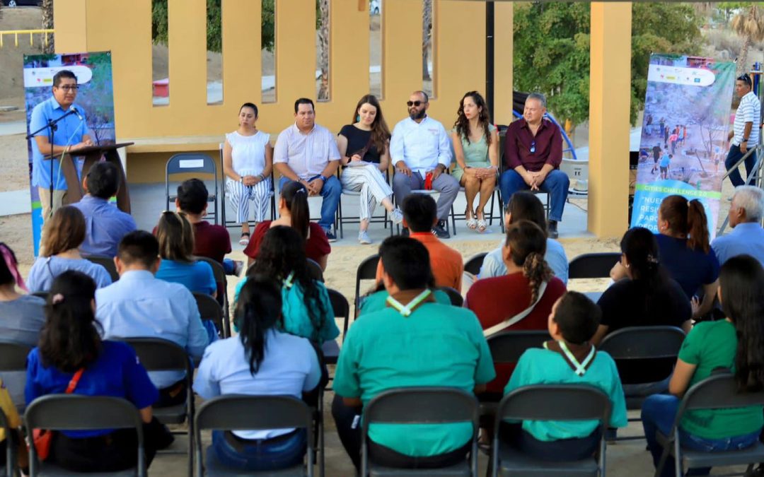 El proyecto integral de mejoramiento del Parque Hundido “Pedro Sánchez” fue entregado formalmente al Ayuntamiento de Los Cabos