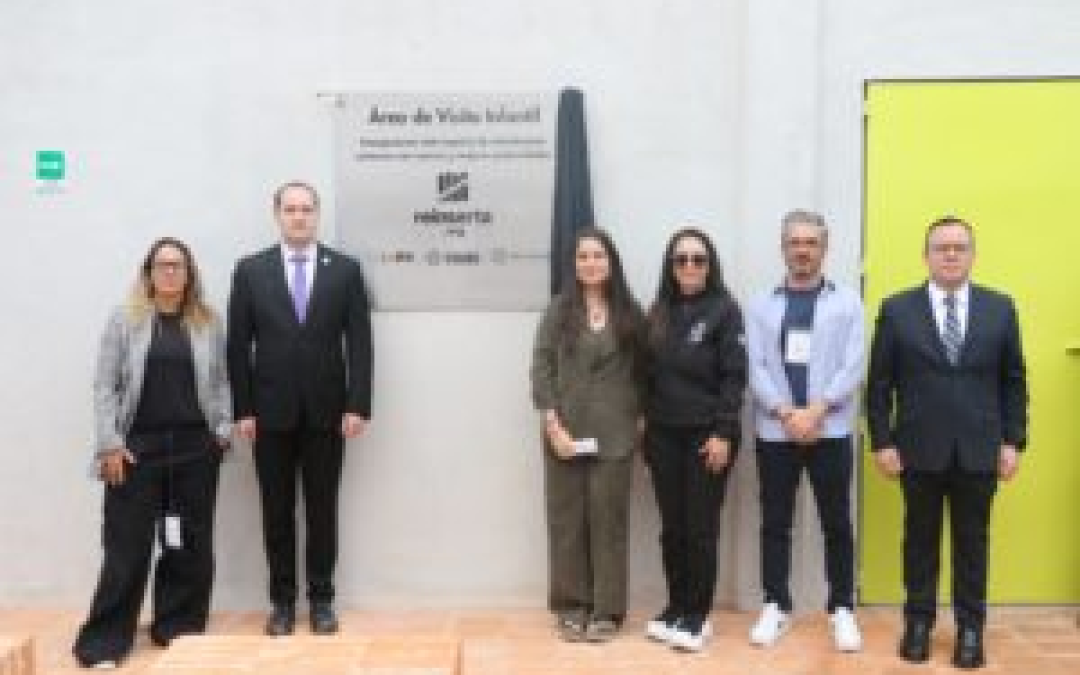 Inauguran área de visita infantil en el penal de Chiconautla