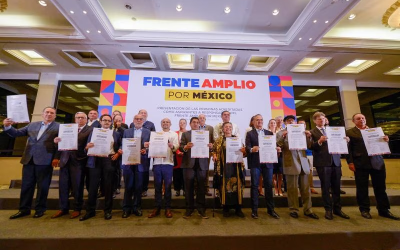 Esta es la lista final de los 13 aspirantes seleccionados para continuar en el proceso para ser Responsable del Frente Amplio por México