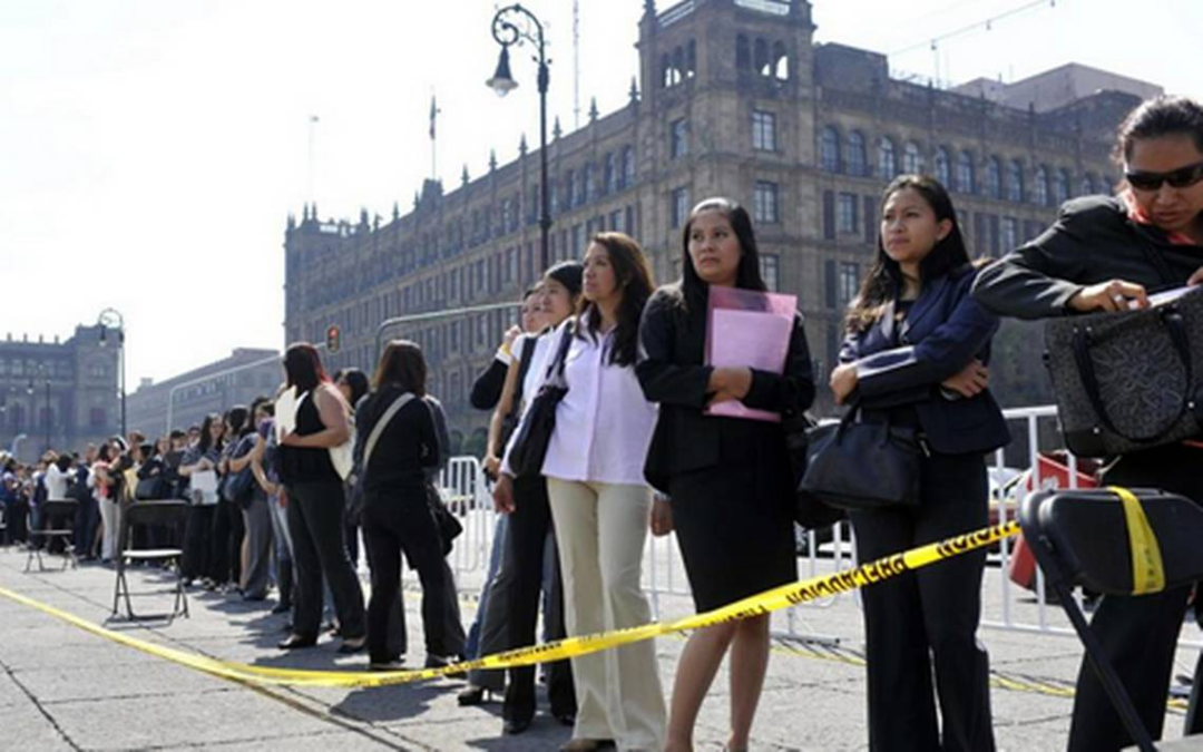 Más de 10 millones de personas en México sin oportunidad de obtener un empleo