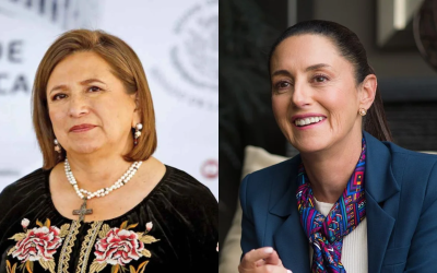 Claudia Sheinbaum y Xóchitl Gálvez, favoritas para candidatas a la presidencia 2024, según encuestas