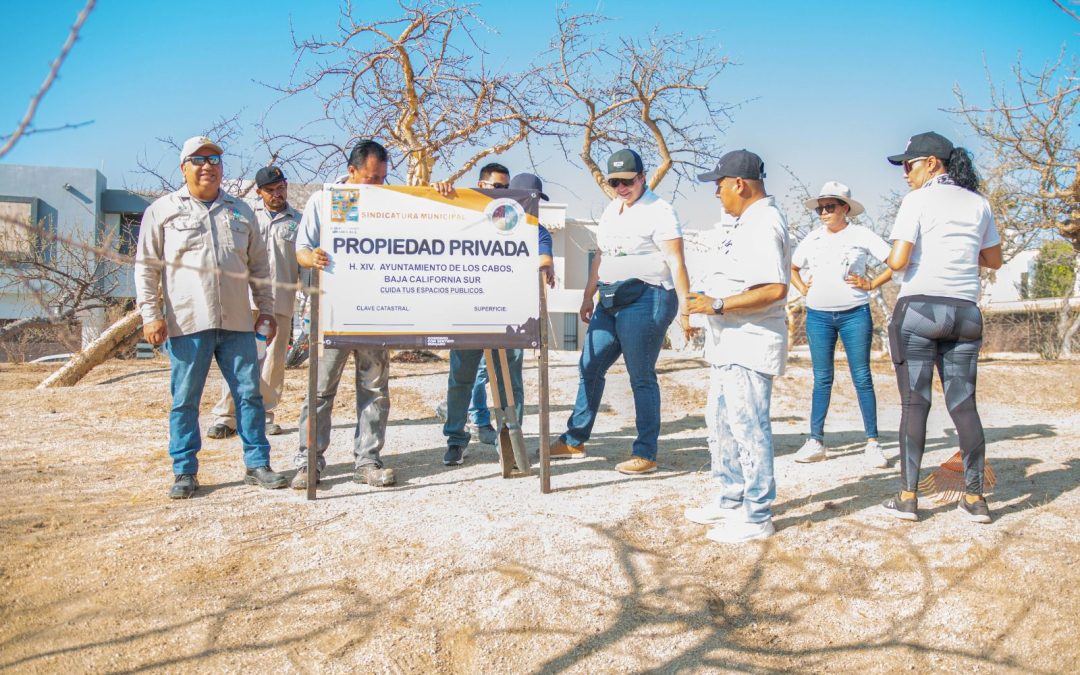 En Los Cabos refuerzan jornadas de limpieza en diversas áreas verdes y espacios púbicos