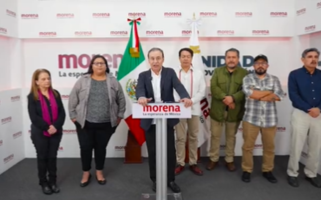 Morena elige cuatro encuestadoras, pero representantes de corcholatas no estuvieron de acuerdo