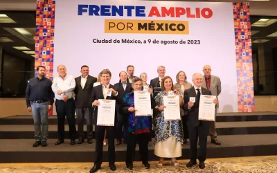 Frente Amplio por México: Cuatro aspirantes avanzan hacia la candidatura presidencial