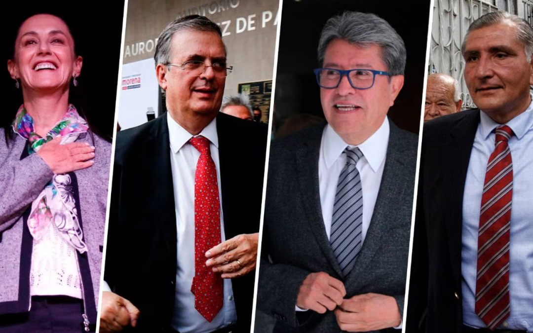 Corcholatas de Morena han gastado 8.8 mdp en giras y asambleas