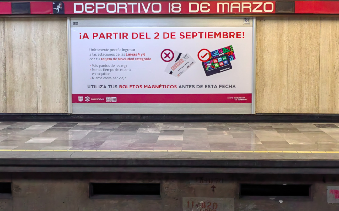 El Metro inicia sustitución de boleto por tarjeta MI, para acceso al servicio
