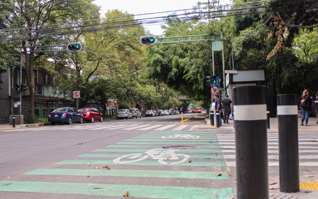 Autoridades de SEMOVI y SEDUVI pusieron en marcha nueva ciclovía en la Alcaldía Benito Juárez