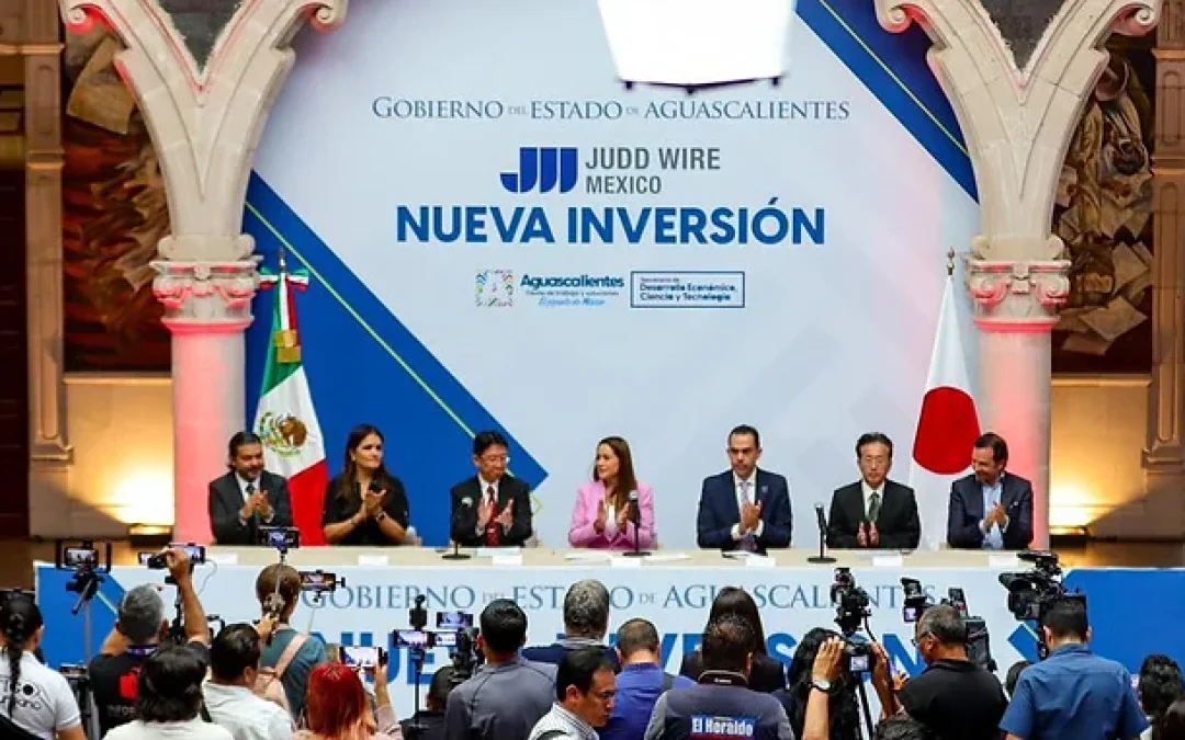 Llega a Aguascalientes inversión japonesa por más de 427 mdp