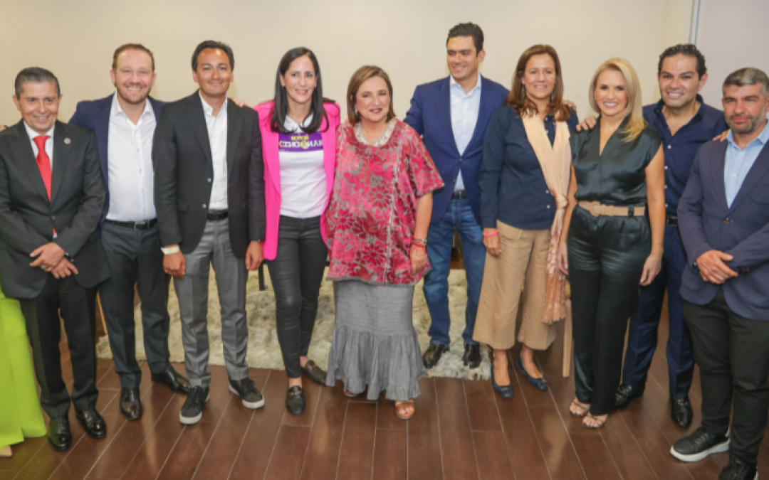 Xóchitl Gálvez es la coordinadora del Frente Amplio por México