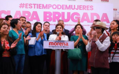 Clara Brugada es la primera en registrarse al proceso interno de Morena por la jefatura de la CDMX