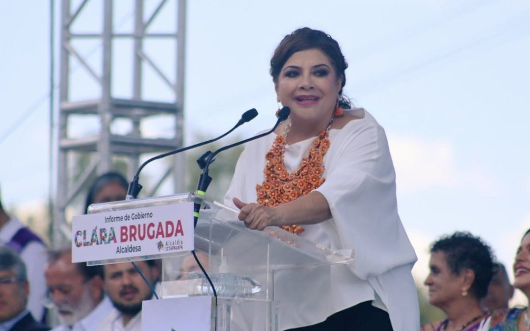 Clara Brugada, alcaldesa de Iztapalapa, rinde su 5to y último Informe de Gobierno