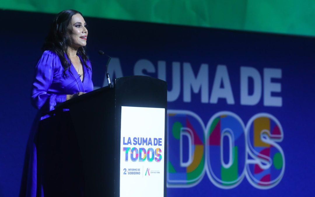 Lorena Alfaro, alcaldesa de Irapuato, rinde su segundo Informe de Gobierno