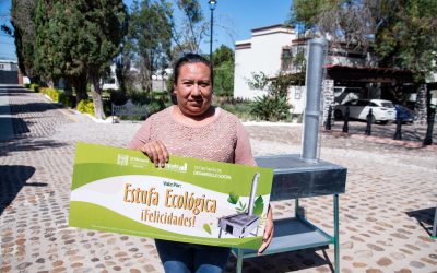 Municipio de El Marqués, Querétaro, entregó estufas ecológicas a 600 hogares